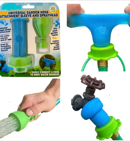 Universal Garden Hose Attachment Universal Garden Hose Attachment