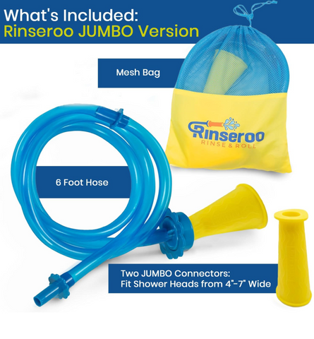 Jumbo Shower Hose w/ Spout Jumbo Shower Hose w/ Spout