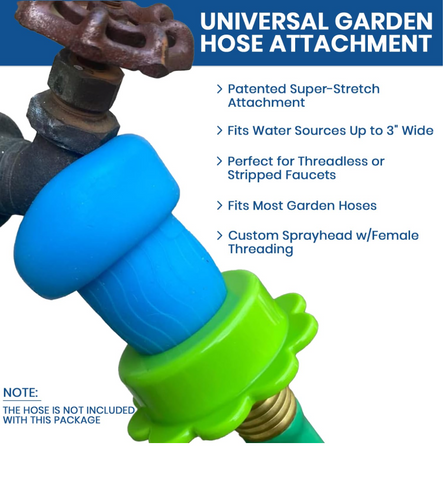 Universal Garden Hose Attachment Universal Garden Hose Attachment