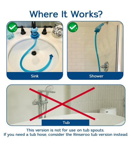 Shower/Sink Hose w/ Spout Shower/Sink Hose w/ Spout