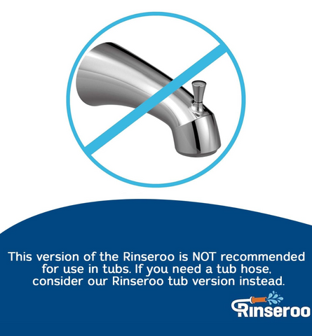 Rinseroo for Shower or Sink