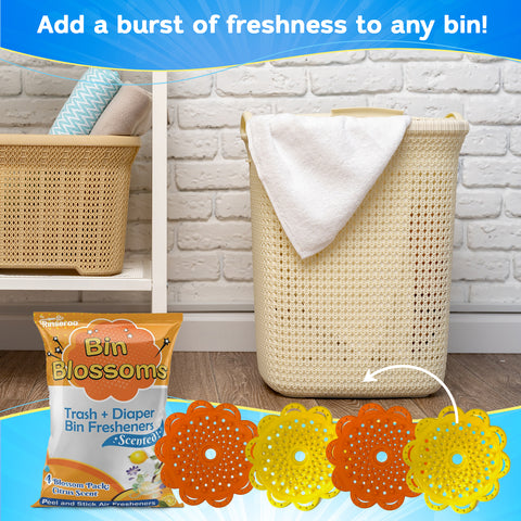 Bin Blossom Peel and Stick Garbage Can Freshener