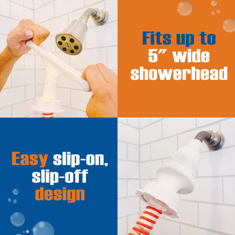 Slip-On pet Bather for Shower